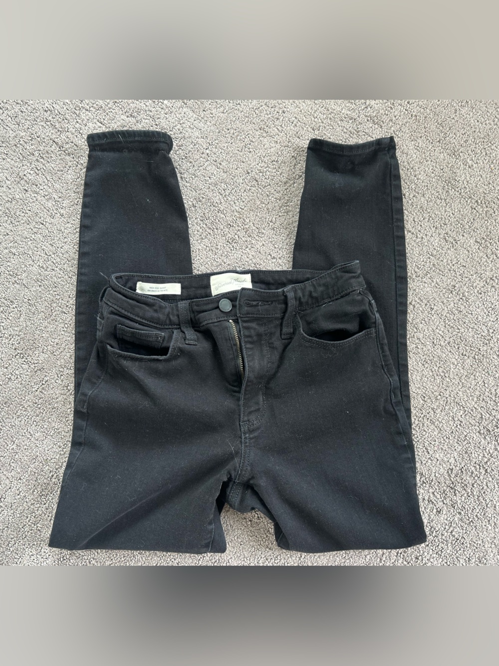Universal Thread Black Skinny Stretch Jeans | 4/27